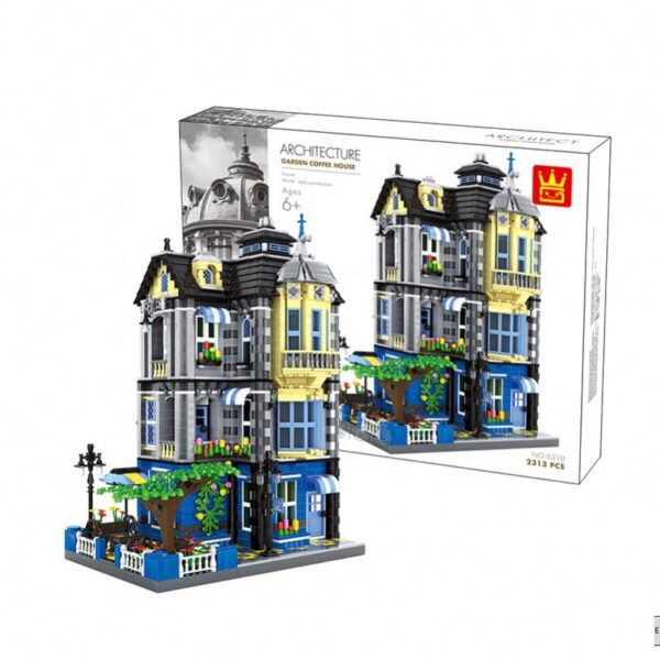 Stadthaus mit Verpackung